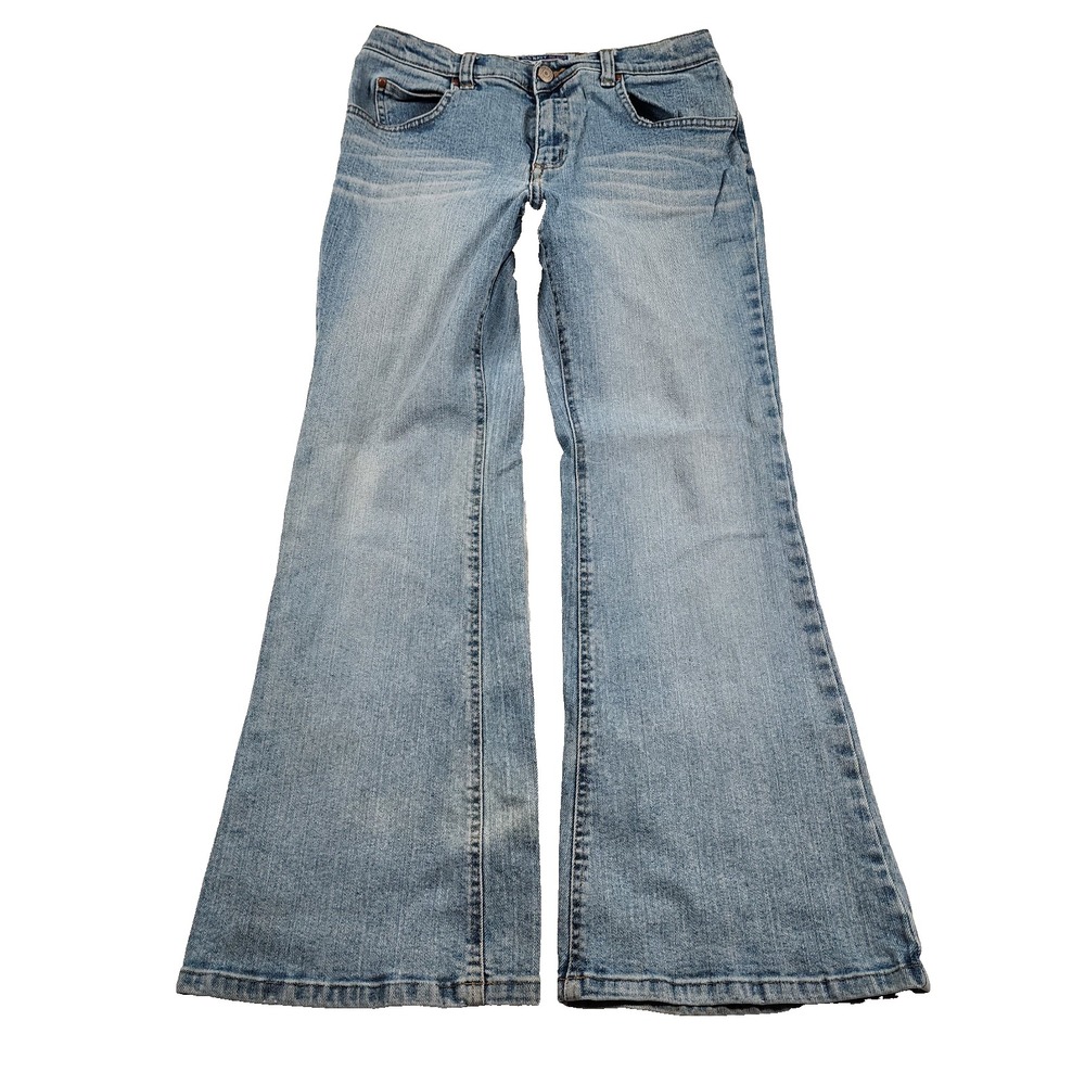 Y2K Old Navy Jeans Womens 2 P W28 Flare Stretch Low Rise Vintage Indie Sleaze
